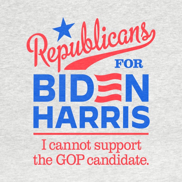 Republicans For Biden, I can't support the GOP candidate by MotiviTees